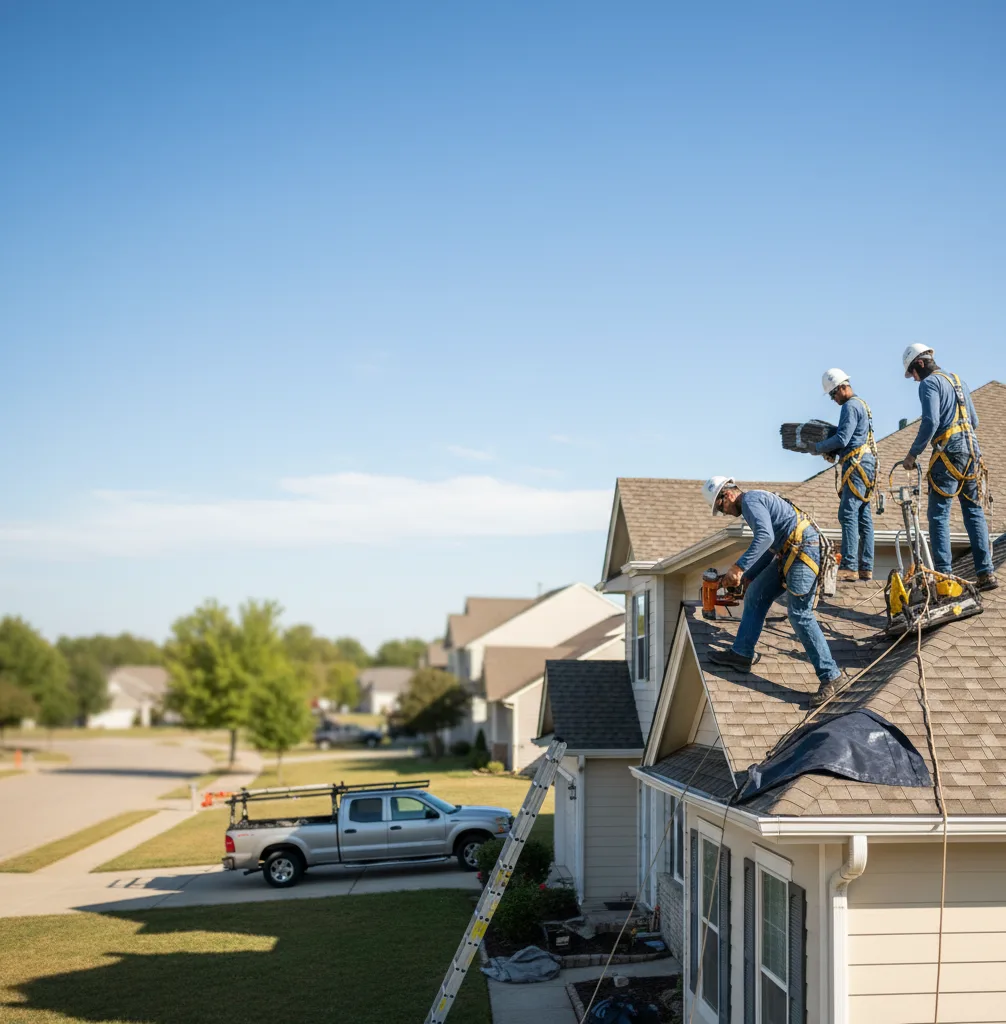 Roof Repair in Purcell